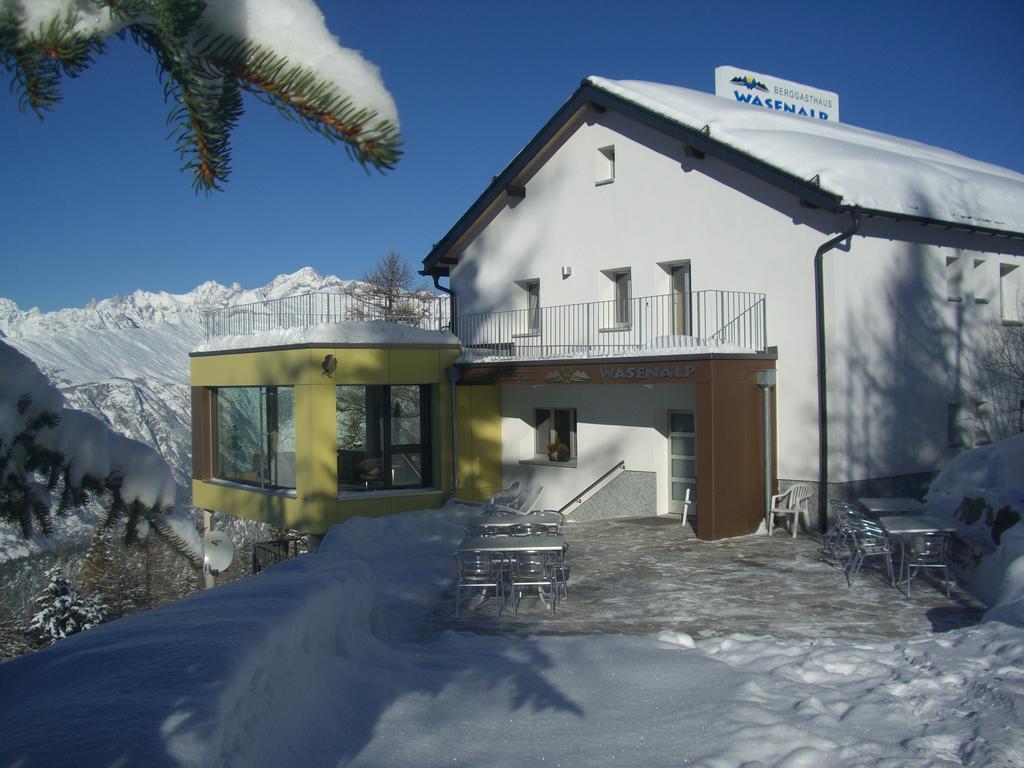 Berggasthaus Wasenalp Brig Kültér fotó