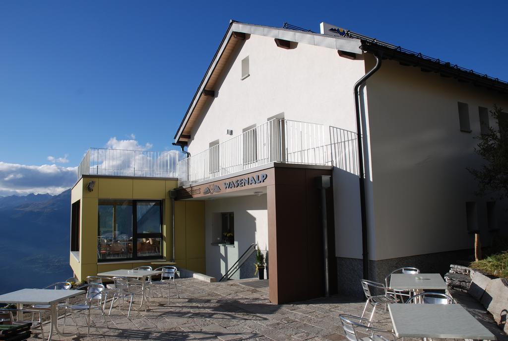 Berggasthaus Wasenalp Brig Kültér fotó